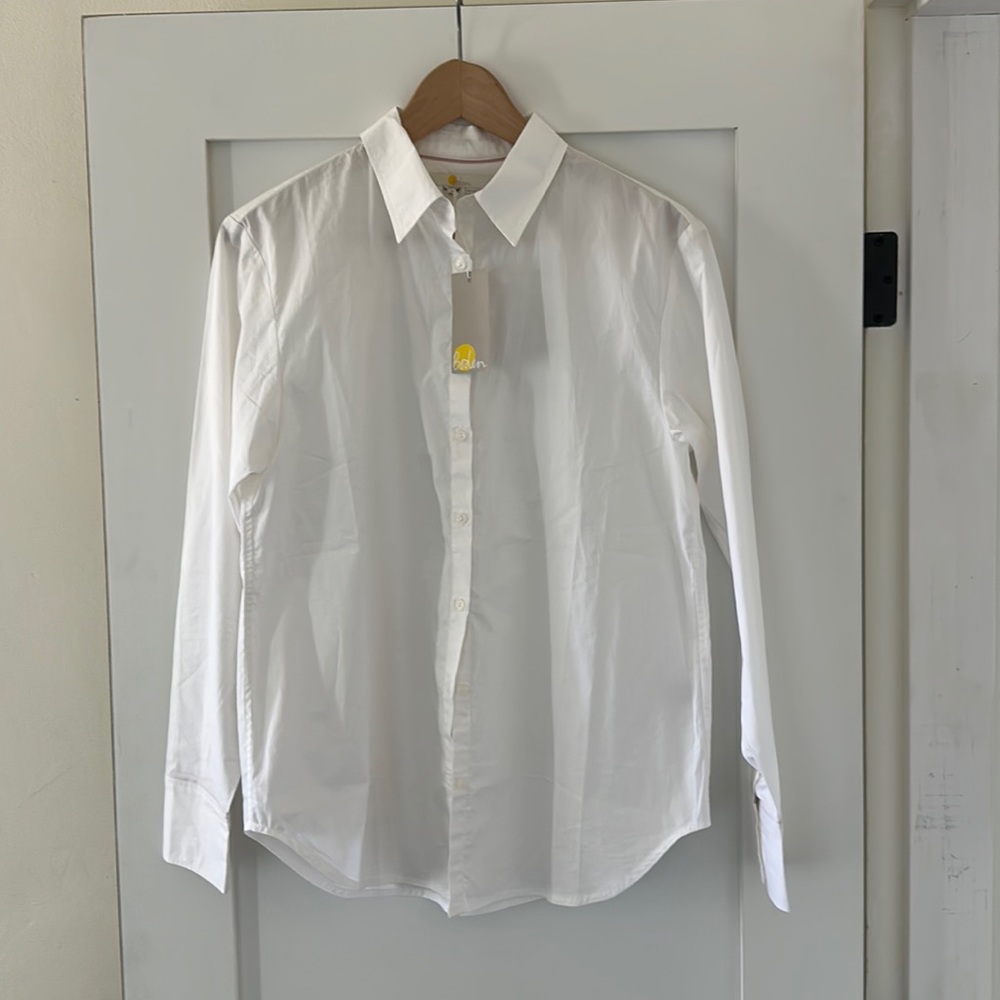 NWT Boden Relaxed Button-down Shirt - Size 6R